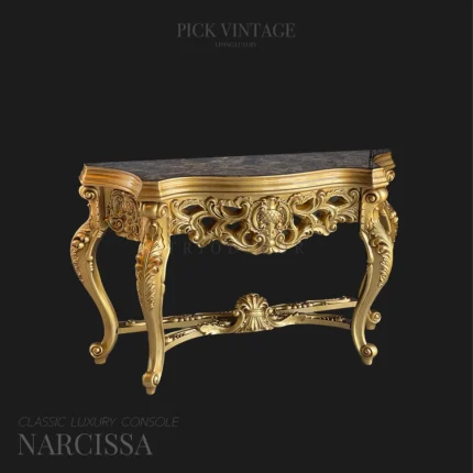 NARCISSA CLASSIC LUXURY CONSOLE โต๊ะคอนโซลสไตล์หลุยส์ รุ่น นาร์ซิสซ่า