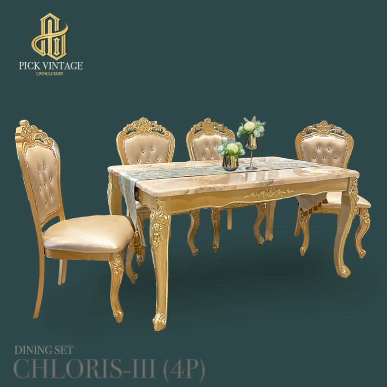 upscalediningroom fancydiningroom elegantdiningroom elegantdiningroom luxuriousdiningroom louisdiningroom antiquediningroom classicdiningroom vintagediningroom โต๊ะอาหารคลาสสิค โต๊ะอาหารหรู เฟอร์นิเจอร์สไตล์หลุยส์ เฟอร์นิเจอร์วินเทจ marblediningset โต๊ะอาหารสไตล์ฝรั่งเศส