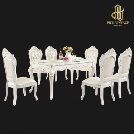 upscalediningtable fancydiningtable elegantdiningtable elegantdiningtable luxuriousdiningtable louisdiningtable antiquediningtable classicdiningtable vintagediningtable โต๊ะอาหารท็อปหิน โต๊ะอาหารหลุยส์ เฟอร์นิเจอร์หลุยส์ เฟอร์นิเจอร์สไตล์วินเทจ แต่งห้องอาหารหรู โต๊ะอาหารสไตล์ยุโรป โต๊ะอาหารวินเทจ