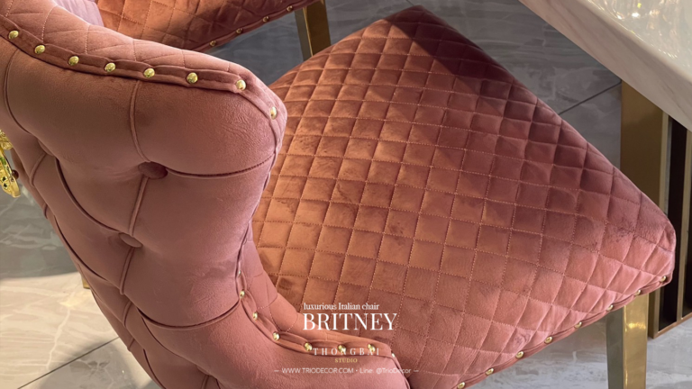 BRITNEY : luxurious Italian chair : เก้าอี้ รุ่น บริทนี่