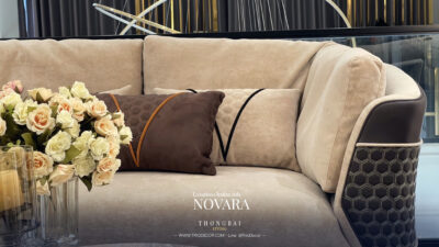 NOVARA SET : luxurious Italian sofa โซฟาลัคชัวรี่ เซ็ต3-2-1ที่นั่ง ...