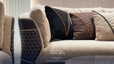 NOVARA SET : luxurious Italian sofa โซฟาลัคชัวรี่ เซ็ต3-2-1ที่นั่ง ...