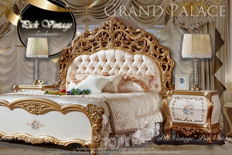 ชุดห้องนอนวินเทจ ชุดห้องนอนหลุยส์ ชุดห้องนอนสไตล์ฝรั่งเศส ชุดห้องนอนLUXURY เฟอร์นิเจอร์หลุยส์วินเทจ เฟอร์นิเจอร์หรูหราลักซ์ชัวรี่ ชุดห้องนอนหรูหรา vintagebedroom luxurybedroom bedroomluxury เฟอร์นิเจอร์ตกแต่งห้องหรู ปิ๊กวินเทจ TRIODECOR THONGBAISTUDIO ชุดห้องนอนเจ้าหญิง ชุดห้องนอนselebity classicbedroom baroquebedroom elegantbedroom louisbedroom แต่งห้องนอนหรู