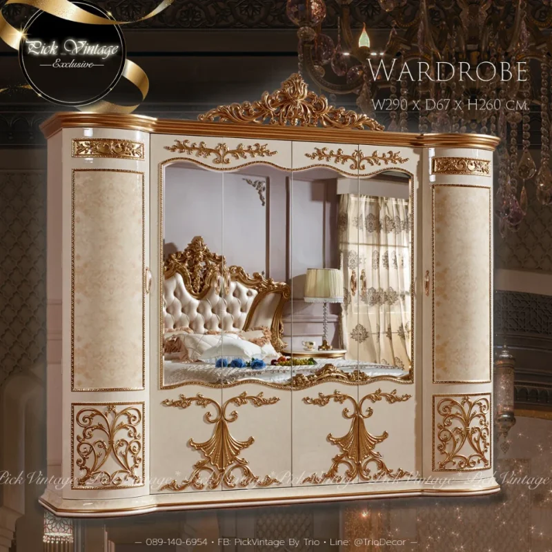 GRAND PALACE EXCLUSIVE-I BEDROOM SET PREMIUM SERIES : ชุดห้องนอนหลุยส์ พรีเมี่ยม รุ่น แกรนด์พาเลซ เอ็กคลูซีฟ 1