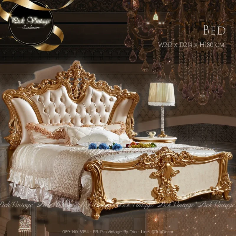 GRAND PALACE EXCLUSIVE-I BEDROOM SET PREMIUM SERIES : ชุดห้องนอนหลุยส์ พรีเมี่ยม รุ่น แกรนด์พาเลซ เอ็กคลูซีฟ 1