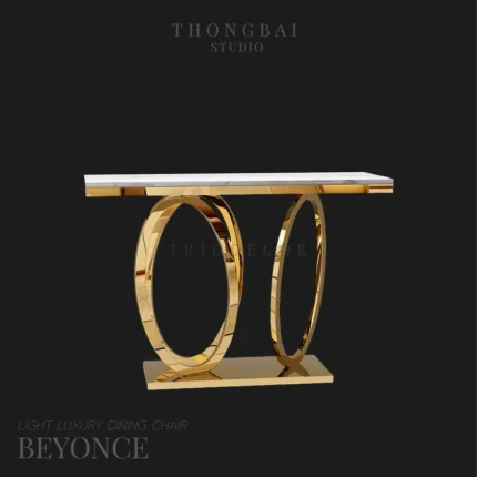 BEYONCE LUXURY CONSOLE โต๊ะคอนโซล รุ่น บียอนเซ่ 02 BEYONCE : LUXURY CONSOLE โต๊ะคอนโซล รุ่น บียอนเซ่