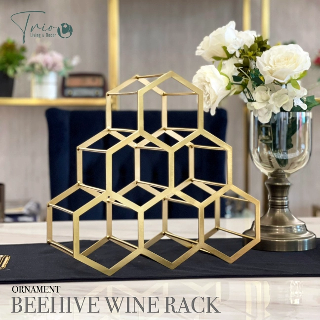 ORNAMENT BEEHIVE WINE RACK รังผึ้งใส่ขวดไวน์
