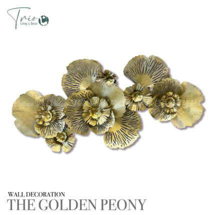 Wall-Decoration--THE-GOLDEN-PEONY-01 THE GOLDEN PEONY