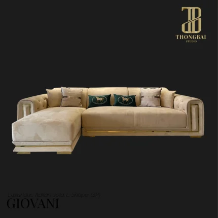 GIOVANI L-Shape 3P 1 0 GIOVANI L-Shape 3P luxurious Italian sofa โซฟาลัคชัวรี่ ทรงแอล 3ที่นั่ง รุ่น จีโอวานี่