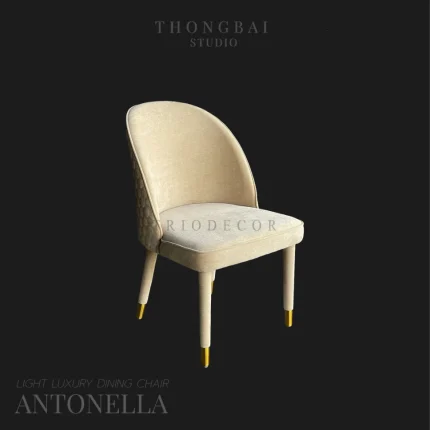 ANTONELLA Light Luxury Dining Chair เก้าอี้ รุ่น อันโตเนลลา 02 ANTONELLA : luxurious Italian chair : เก้าอี้ รุ่น อันโตเนลลา