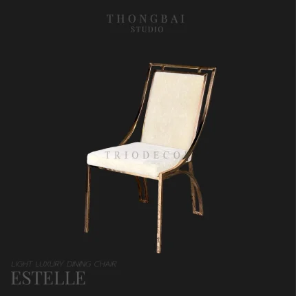 ESTELLE : Light Luxury Dining Chair เก้าอี้ รุ่น เอสเทล