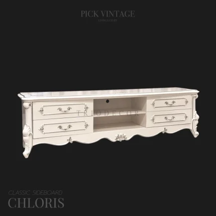 CHLORIS CLASSIC SIDEBOARD ตู้วางทีวีสไตล์คลาสสิค รุ่น คลอริส