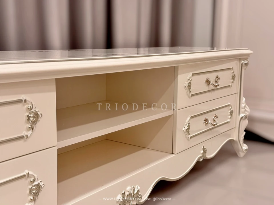 CHLORIS CLASSIC SIDEBOARD ตู้วางทีวีสไตล์คลาสสิค รุ่น คลอริส