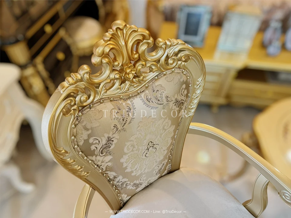 SABRINA Classic Coffee Set ชุดโต๊ะน้ำชาสไตล์หลุยส์ รุ่น ซาบริน่า
