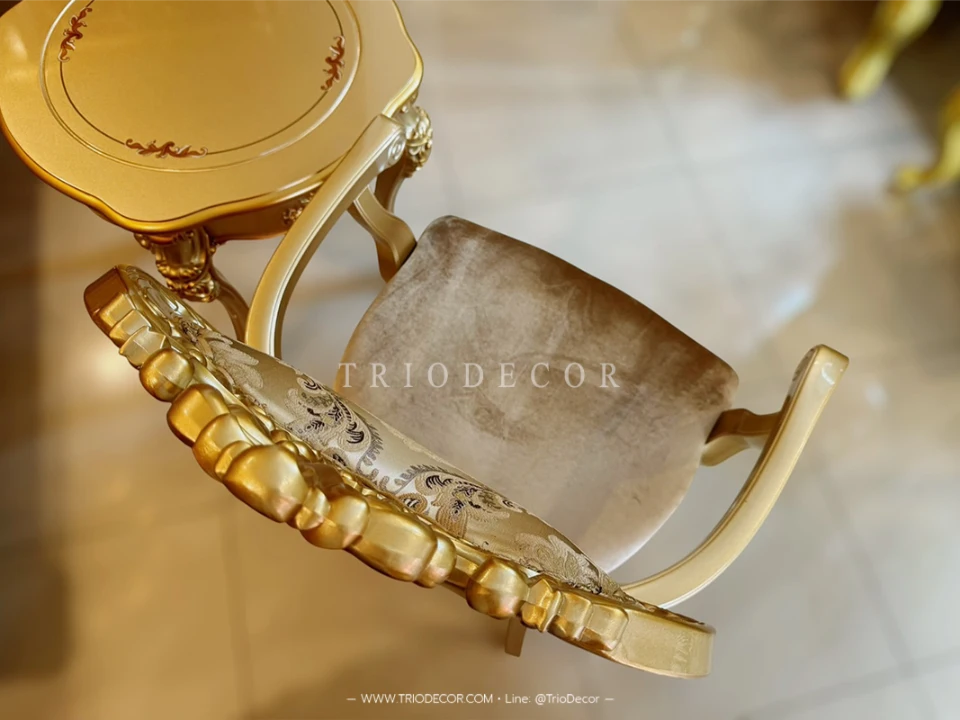 SABRINA Classic Coffee Set ชุดโต๊ะน้ำชาสไตล์หลุยส์ รุ่น ซาบริน่า